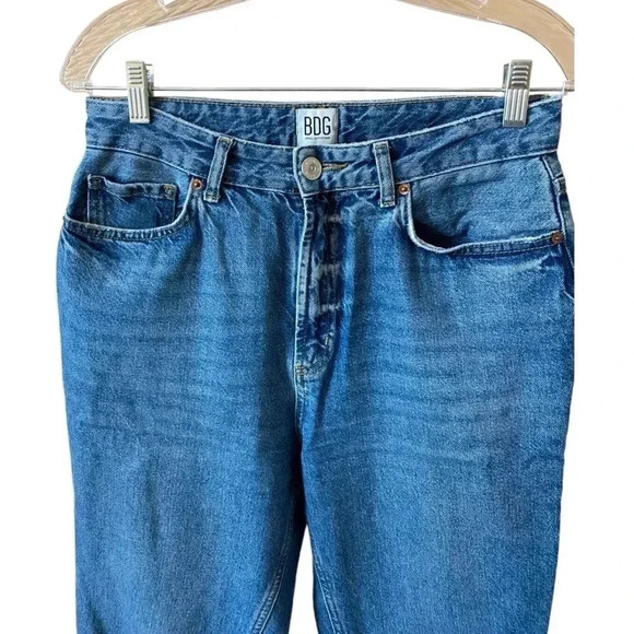 BDG Urban Outfitters Medium Wash Mom High
Rise Straight Leg Jeans - Picture 2 of 4